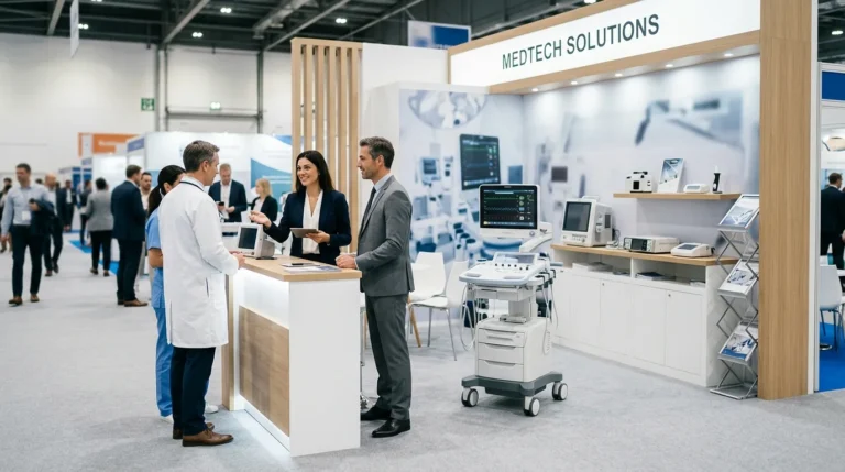 Stoisko targowe dla branży medycznej – co musi mieć?