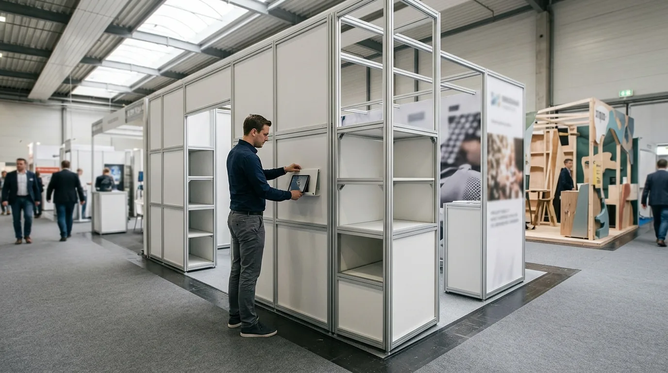 Główne cechy stoiska modułowego