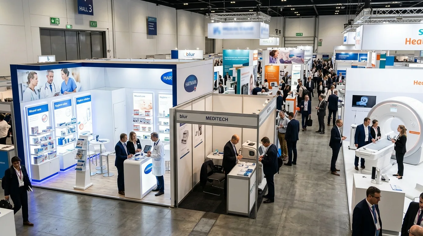 Jakie są rodzaje stoisk targowych w branży medycznej?