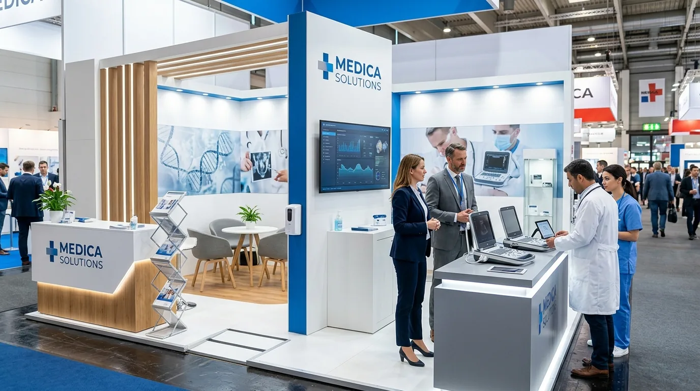 Jak powinno wyglądać projektowanie stoiska medycznego?